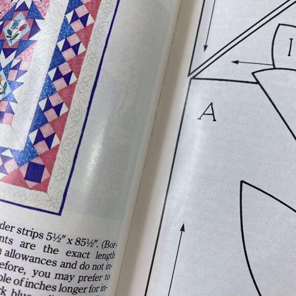 Vintage Quilters Newsletter Magazine March 1989 No. 210 Articles And Patterns - Picture 6 of 10